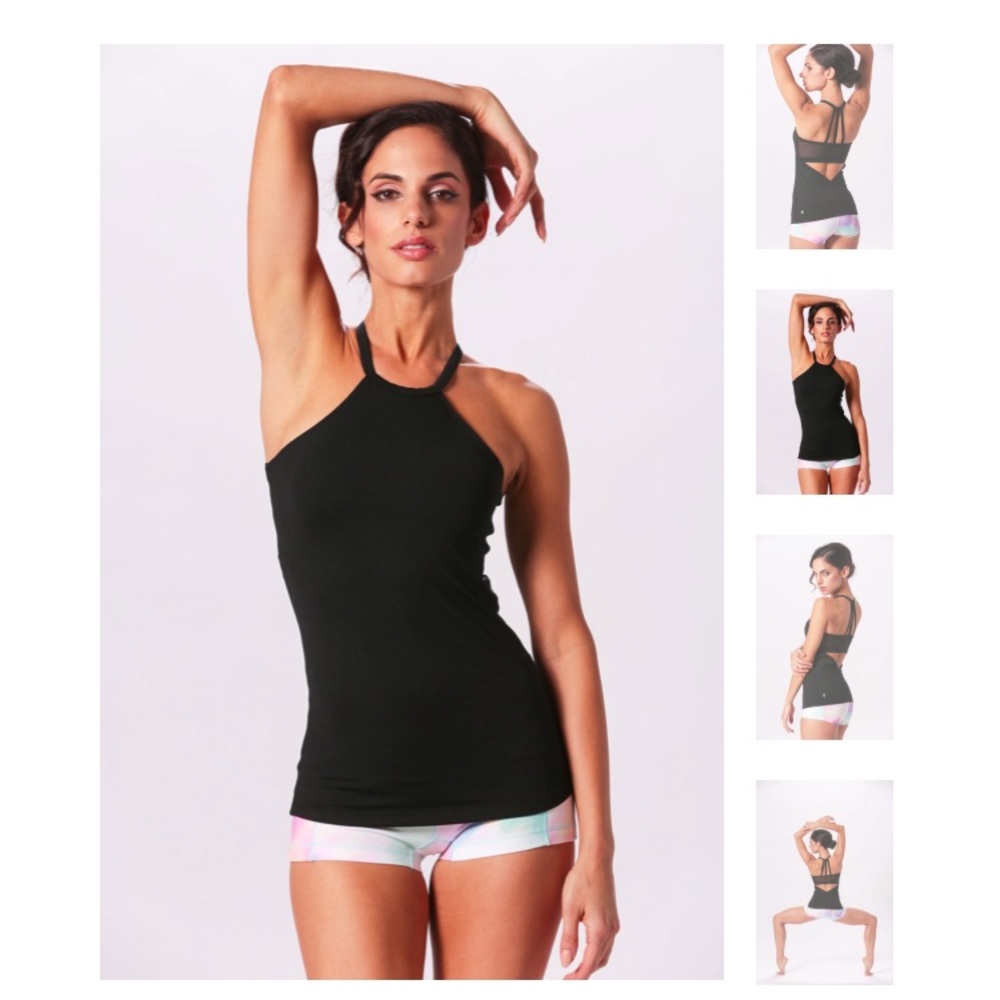 NWOT Black Popflex Siren Tank (6)